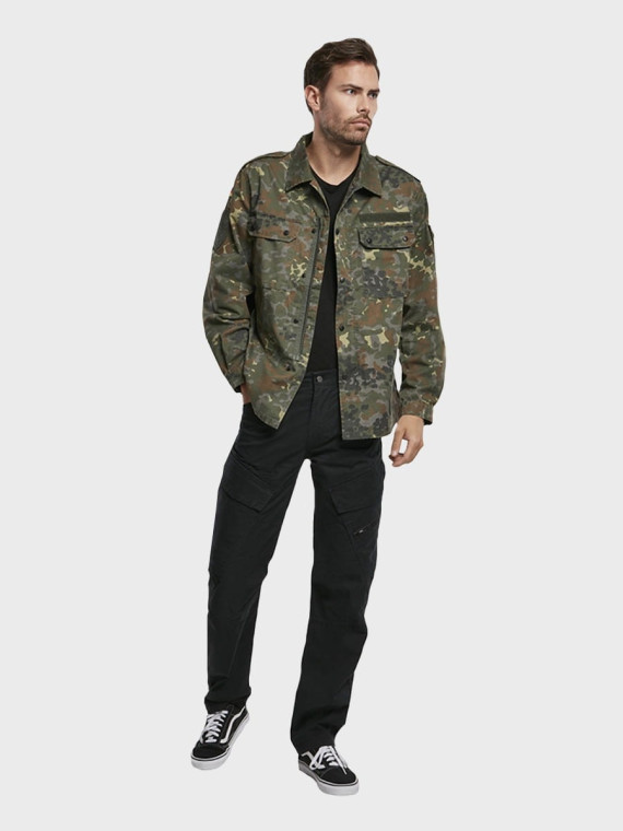 BRANDIT Spodnie męskie bojówki BRANDIT Adven Slim Fit czarne L