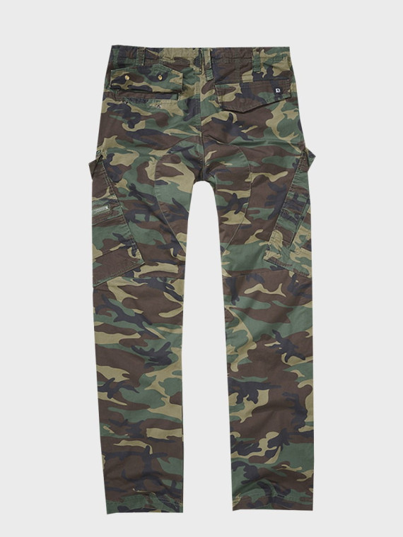 BRANDIT Spodnie męskie bojówki BRANDIT Adven Slim Fit woodland L