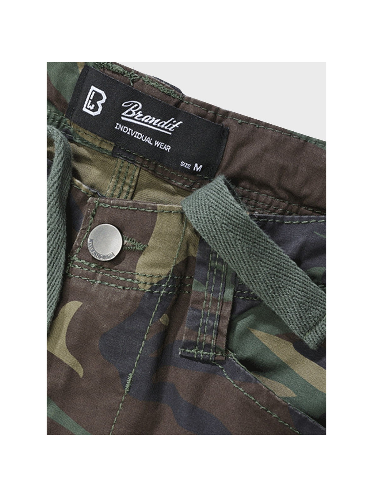 BRANDIT Spodnie męskie bojówki BRANDIT Adven Slim Fit woodland L