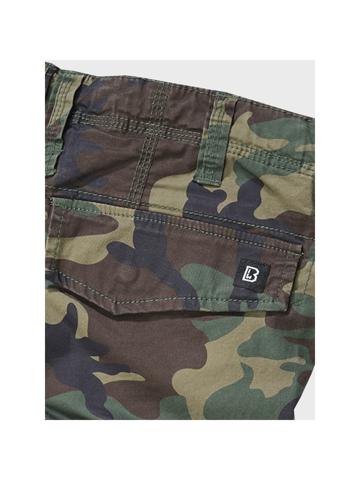 BRANDIT Spodnie męskie bojówki BRANDIT Adven Slim Fit woodland L