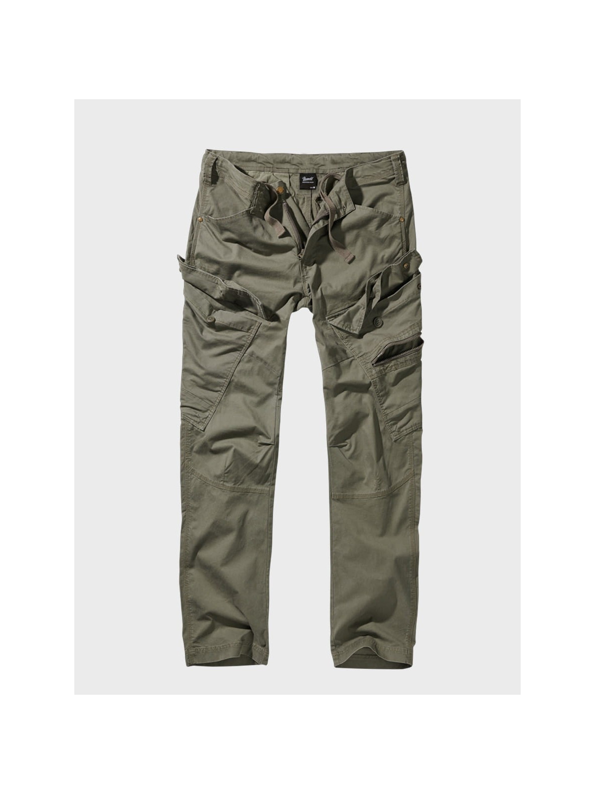 BRANDIT Spodnie męskie bojówki BRANDIT Adven Slim Fit oliwkowe L