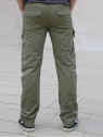 BRANDIT Spodnie męskie bojówki BRANDIT Adven Slim Fit oliwkowe L