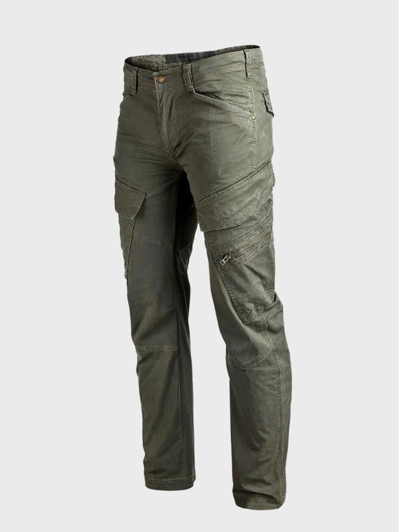 BRANDIT Spodnie męskie bojówki BRANDIT Adven Slim Fit oliwkowe L