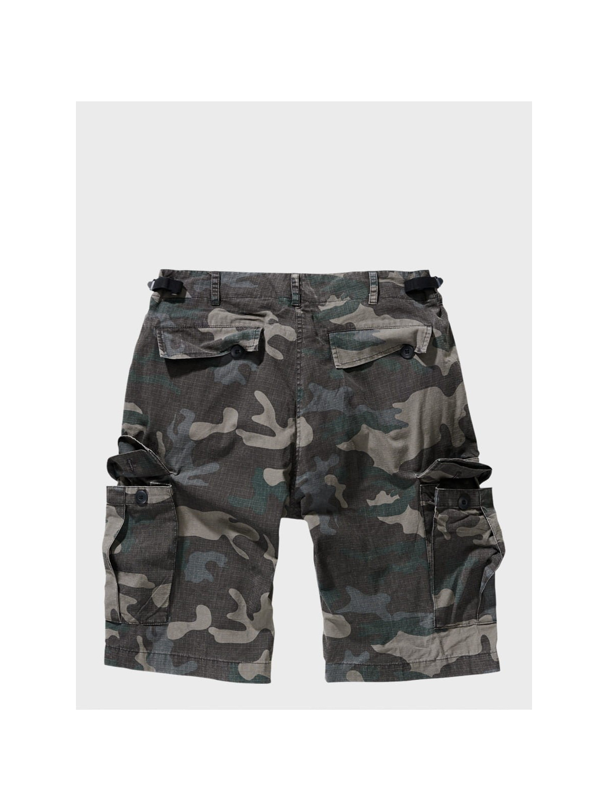 BRANDIT KRÓTKIE SPODNIE BOJÓWKI BDU RIP STOP DARK CAMO XXL