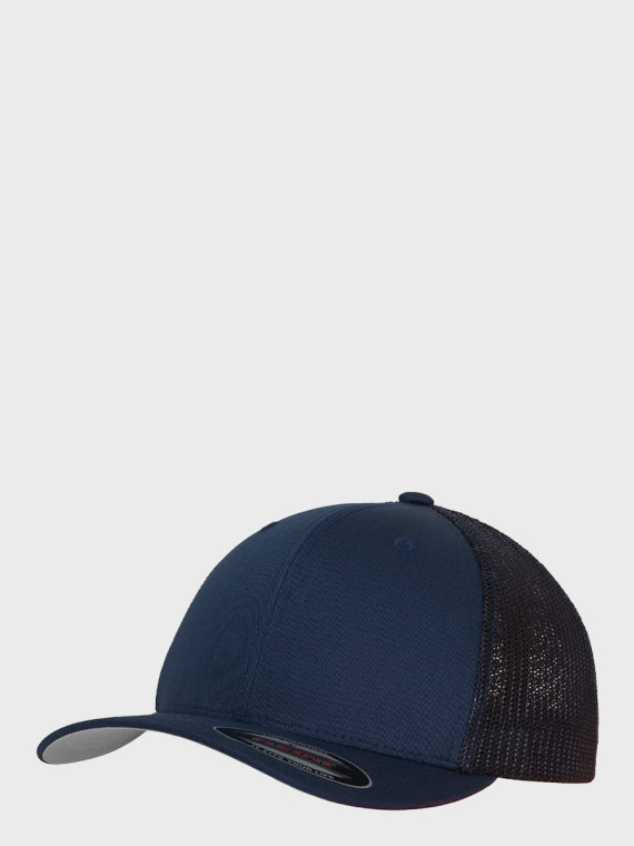 BRANDIT CZAPKA Z DASZKIEM MĘSKA BEJSBOLÓWKA Flexfit Mesh Trucker Cap Granatowa L/XL