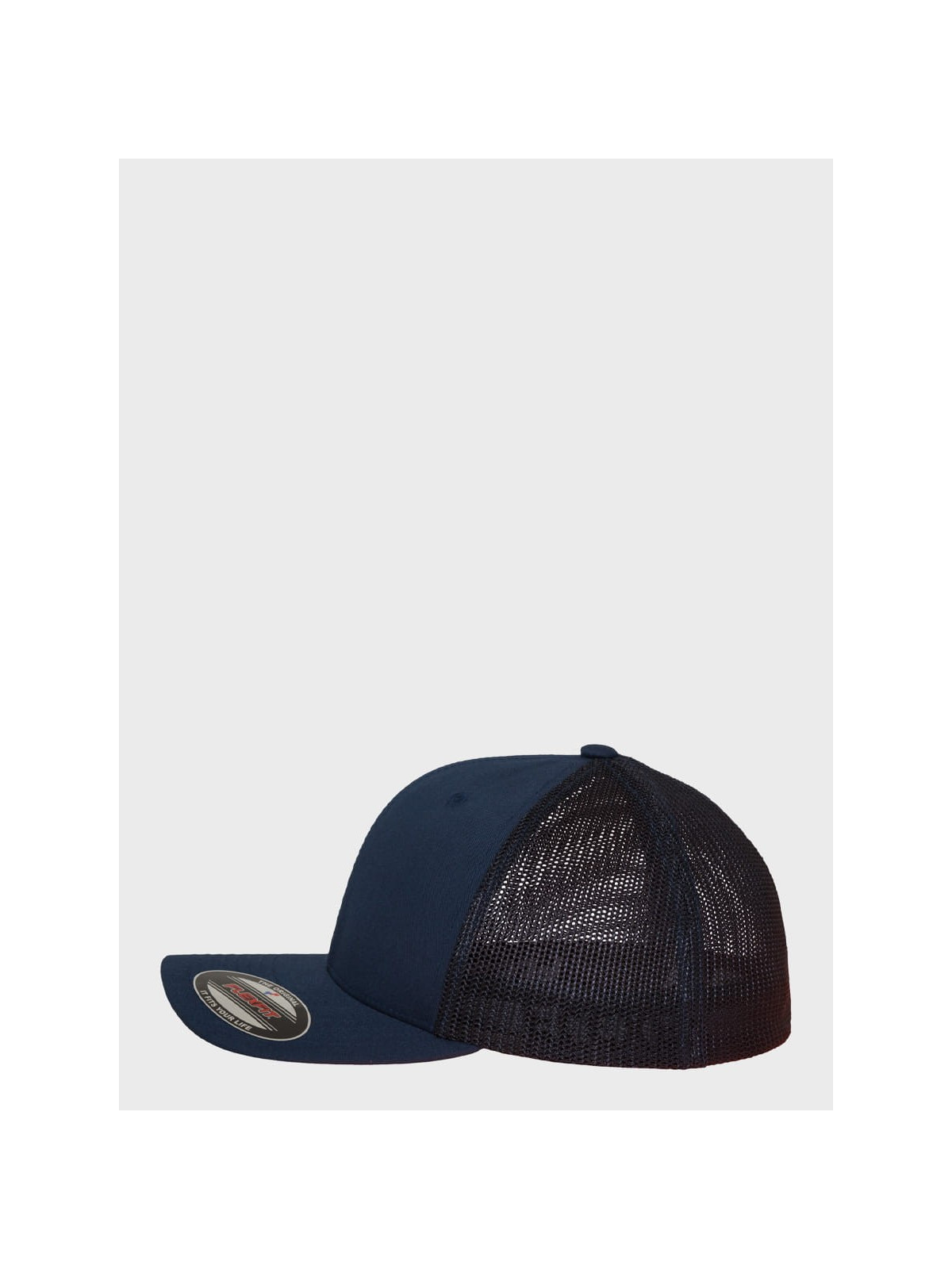 BRANDIT CZAPKA Z DASZKIEM MĘSKA BEJSBOLÓWKA Flexfit Mesh Trucker Cap Granatowa L/XL