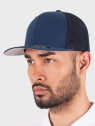 BRANDIT CZAPKA Z DASZKIEM MĘSKA BEJSBOLÓWKA Flexfit Mesh Trucker Cap Granatowa L/XL