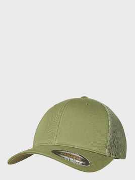 BRANDIT CZAPKA Z DASZKIEM MĘSKA BEJSBOLÓWKA Flexfit Mesh Trucker Cap Oliwkowa L/XL