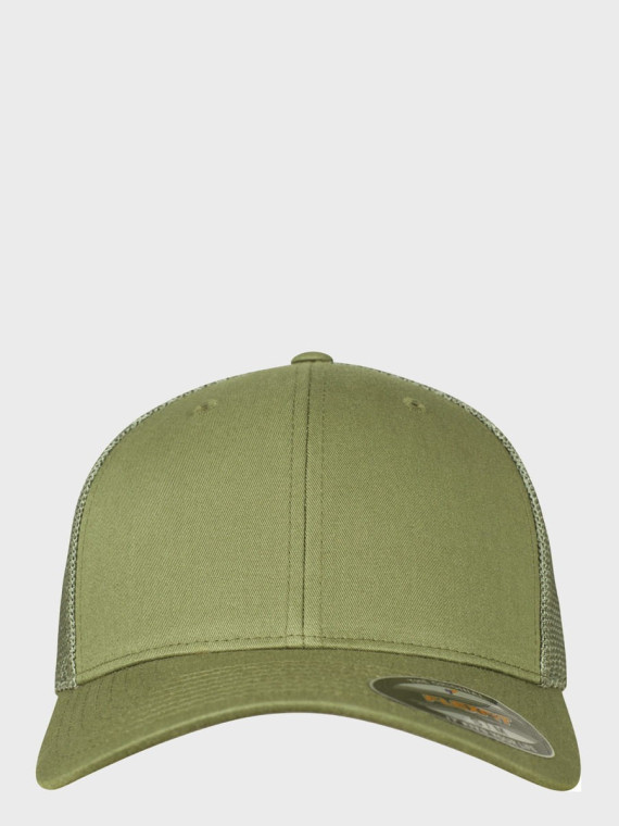 BRANDIT CZAPKA Z DASZKIEM MĘSKA BEJSBOLÓWKA Flexfit Mesh Trucker Cap Oliwkowa L/XL