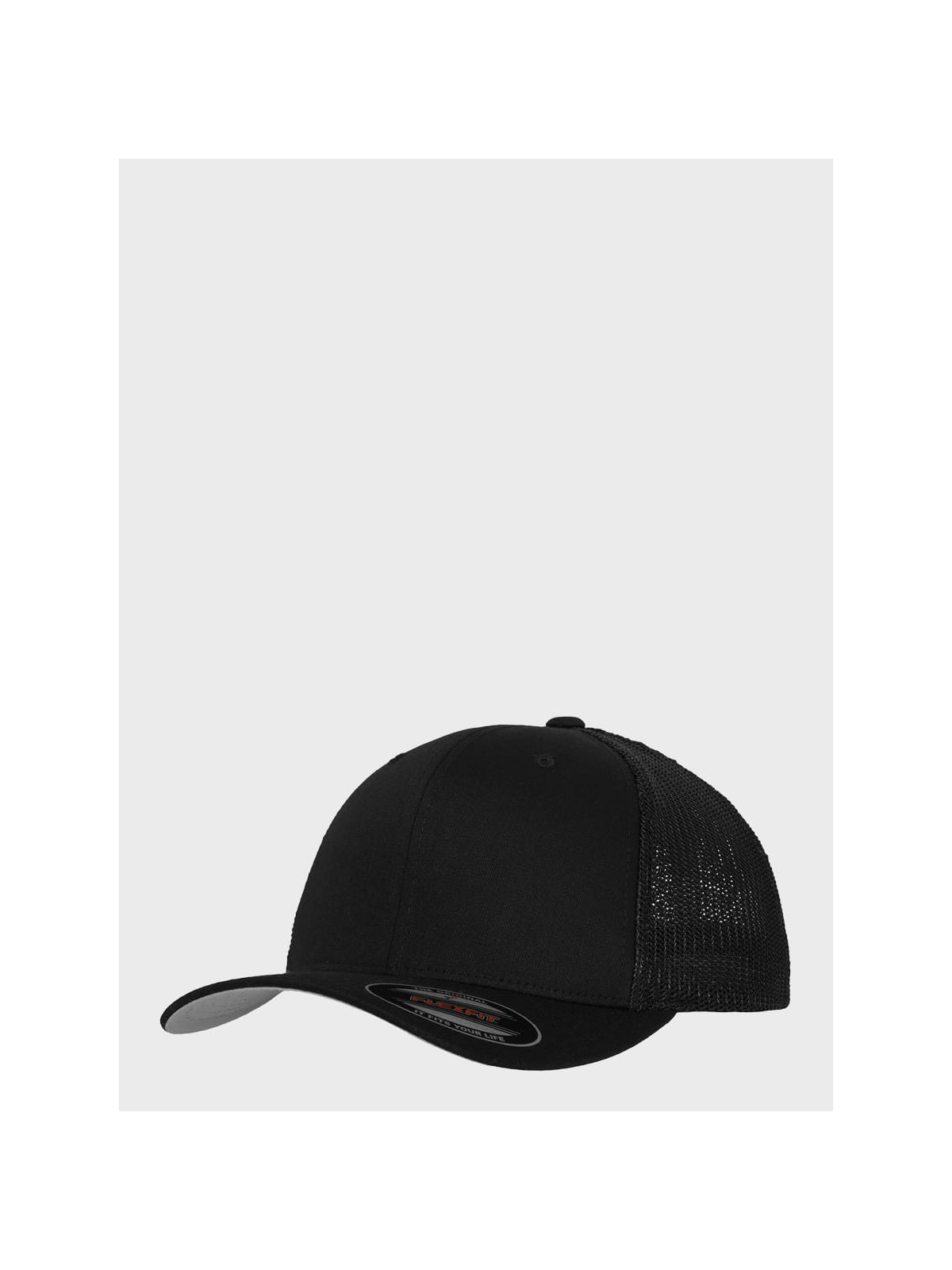 BRANDIT CZAPKA Z DASZKIEM MĘSKA BEJSBOLÓWKA Flexfit Mesh Trucker Cap Czarna L/XL
