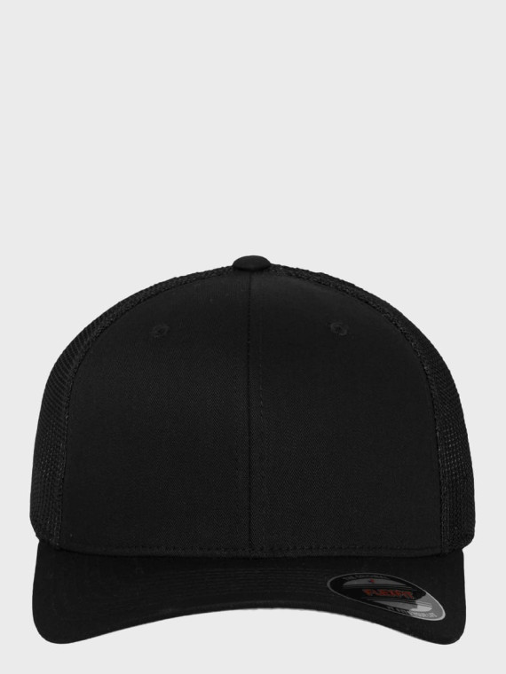 BRANDIT CZAPKA Z DASZKIEM MĘSKA BEJSBOLÓWKA Flexfit Mesh Trucker Cap Czarna L/XL