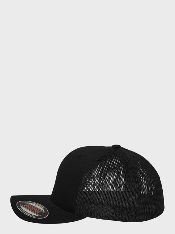 BRANDIT CZAPKA Z DASZKIEM MĘSKA BEJSBOLÓWKA Flexfit Mesh Trucker Cap Czarna L/XL