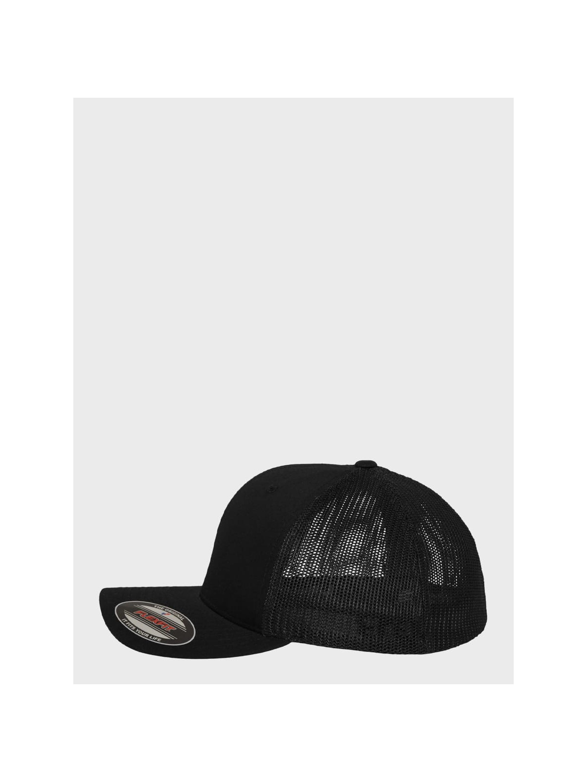 BRANDIT CZAPKA Z DASZKIEM MĘSKA BEJSBOLÓWKA Flexfit Mesh Trucker Cap Czarna L/XL