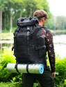 NILS CAMP Plecak Wojskowy Taktyczny Militarny Turystyczny Trekkingowy 100L Czarny