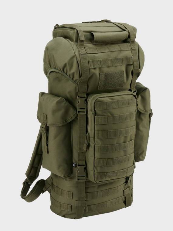 BRANDIT Plecak Wojskowy Militarny COMBAT MOLLE 65L Oliwkowy