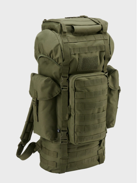 BRANDIT Plecak Wojskowy Militarny COMBAT MOLLE 65L Oliwkowy