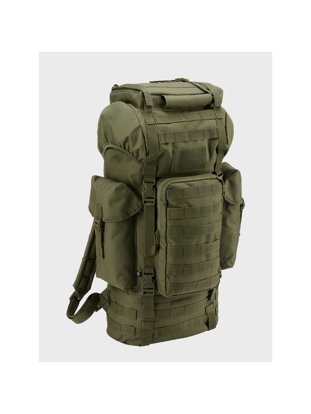 BRANDIT Plecak Wojskowy Militarny COMBAT MOLLE 65L Oliwkowy