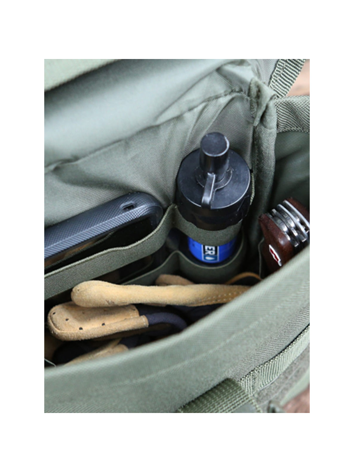 BRANDIT ŁADOWNICA KIESZEŃ POUCH FIRE MOLLE CZARNA