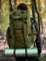 NILS CAMP Plecak Wojskowy Taktyczny Militarny Turystyczny Trekkingowy 100L Oliwkowy