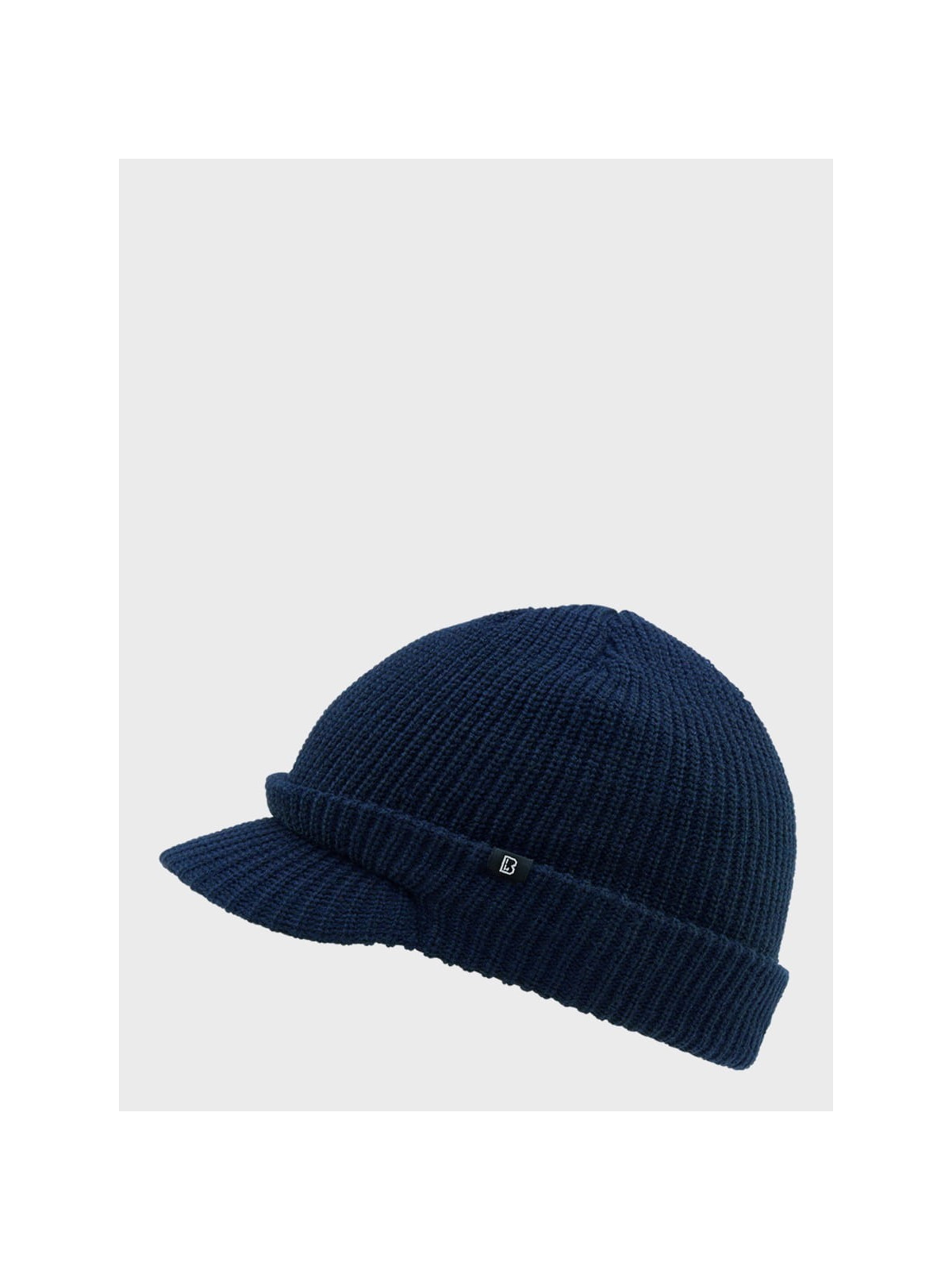 BRANDIT CZAPKA ZIMOWA Z DASZKIEM SHIELD CAP GRANATOWA