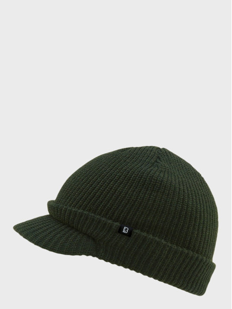 BRANDIT CZAPKA ZIMOWA Z DASZKIEM SHIELD CAP OLIWKOWA