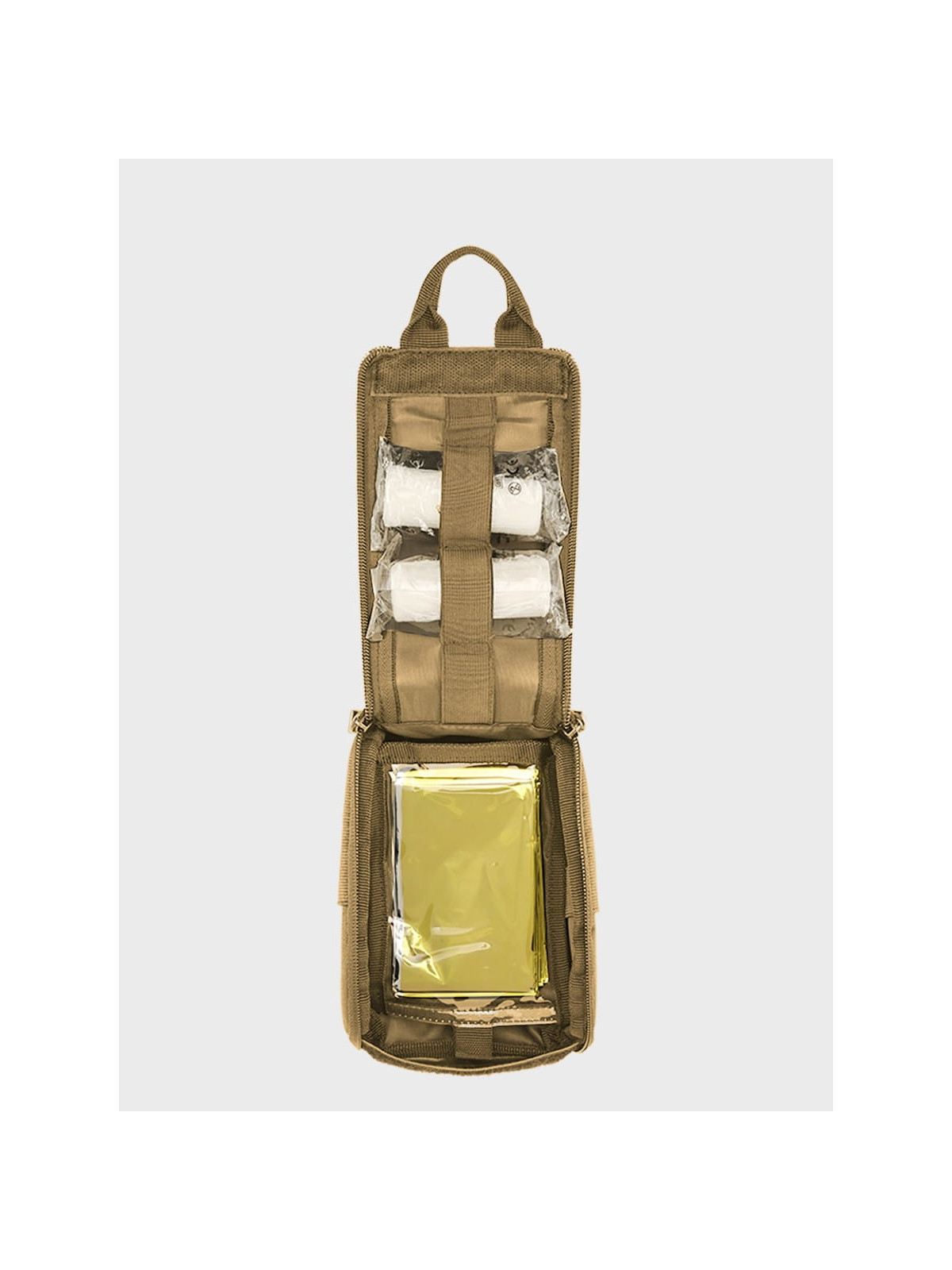 BRANDIT APTECZKA ŁADOWNICA MEDYCZNA MOLLE FIRST AID CAMEL