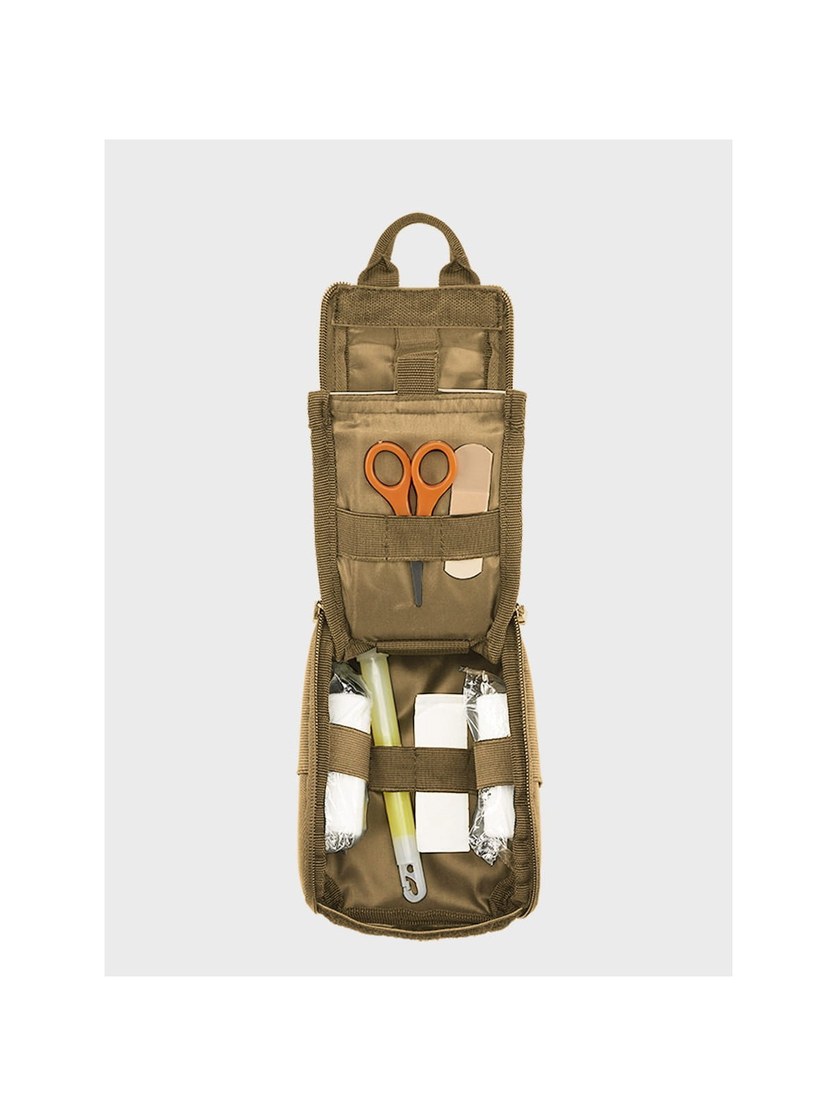 BRANDIT APTECZKA ŁADOWNICA MEDYCZNA MOLLE FIRST AID CAMEL