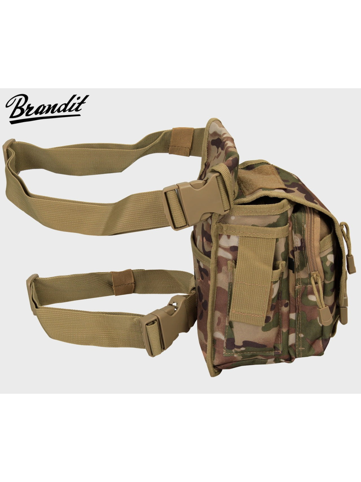 BRANDIT TORBA ZRZUTOWA UDOWA SIDE KICK multicam