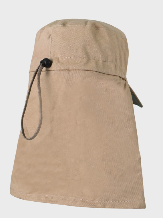 FOSTEX GARMENTS Czapka z daszkiem i nakarczkiem patrolówka z ochroną karku khaki