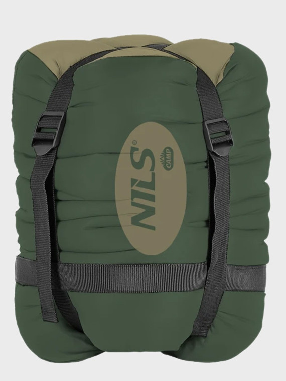 NILS CAMP Śpiwór turystyczny mumia NC2012 0-10°C 190cm zielony