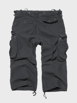 BRANDIT KRÓTKIE SPODNIE BOJÓWKI 3/4 VINTAGE CZARNE XXL