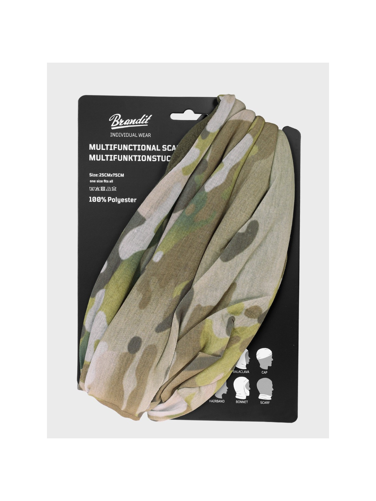 BRANDIT KOMIN SZALOKOMINIARKA SZYBKOSCHNĄCA 2-WARSTWOWA POLAR Tactical camo