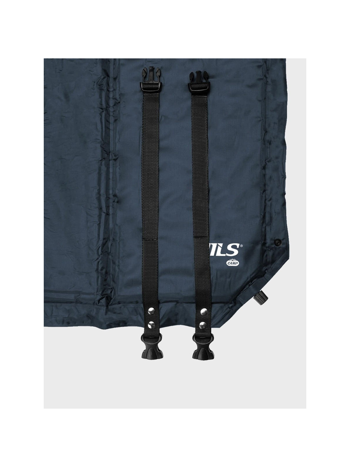NILS CAMP Mata samopompująca 57x188cm NC4008 + zestaw naprawczy szara