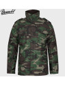 BRANDIT KURTKA WOJSKOWA M65 STANDARD 2W1 WOODLAND 3XL