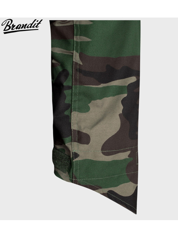 BRANDIT KURTKA WOJSKOWA M65 STANDARD 2W1 WOODLAND 3XL