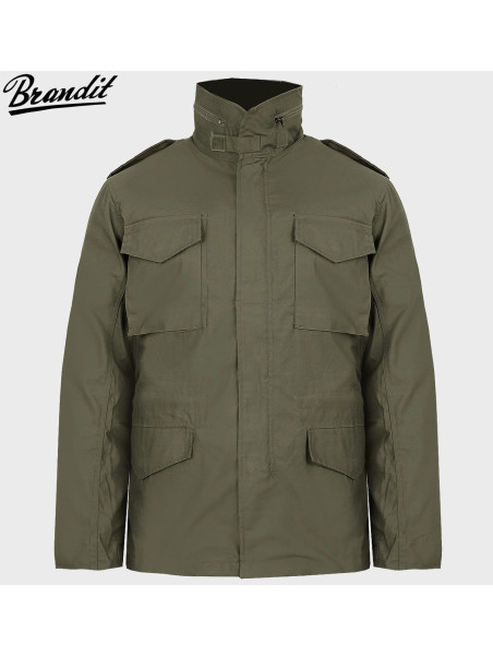 BRANDIT KURTKA WOJSKOWA M65 STANDARD 2W1 OLIWKOWA 3XL