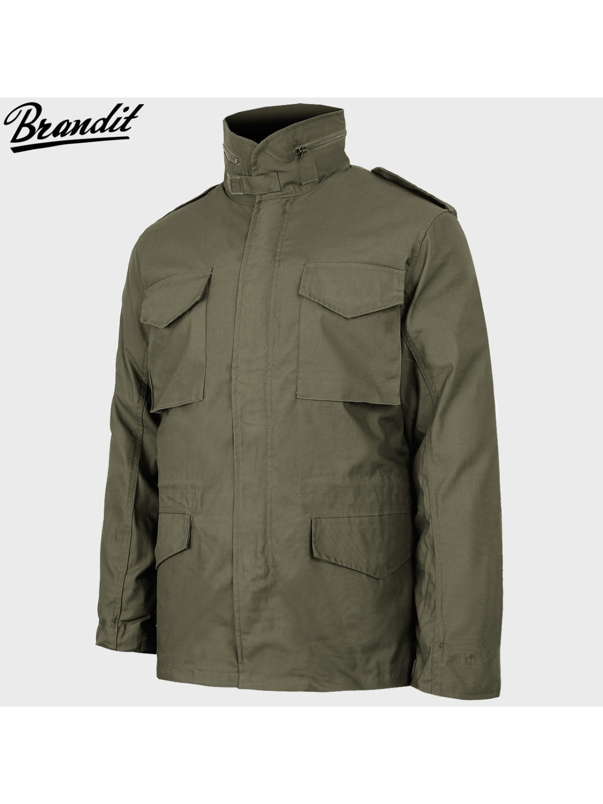BRANDIT KURTKA WOJSKOWA M65 STANDARD 2W1 OLIWKOWA 3XL