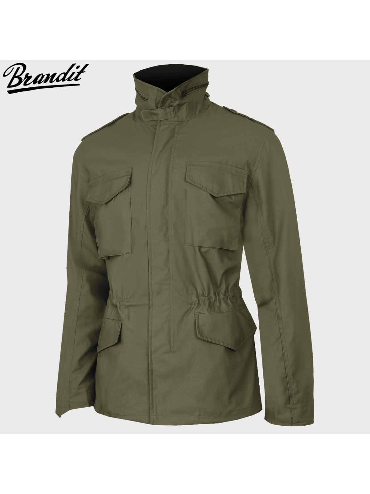 BRANDIT KURTKA WOJSKOWA M65 STANDARD 2W1 OLIWKOWA 3XL