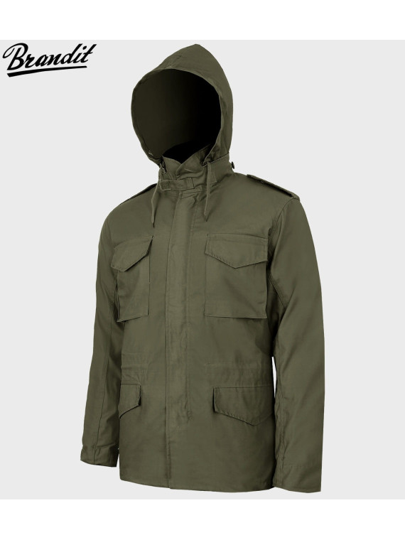 BRANDIT KURTKA WOJSKOWA M65 STANDARD 2W1 OLIWKOWA 3XL