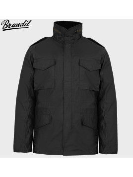 BRANDIT KURTKA WOJSKOWA M65 STANDARD 2W1 CZARNA 3XL
