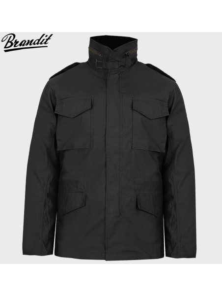 BRANDIT KURTKA WOJSKOWA M65 STANDARD 2W1 CZARNA 3XL