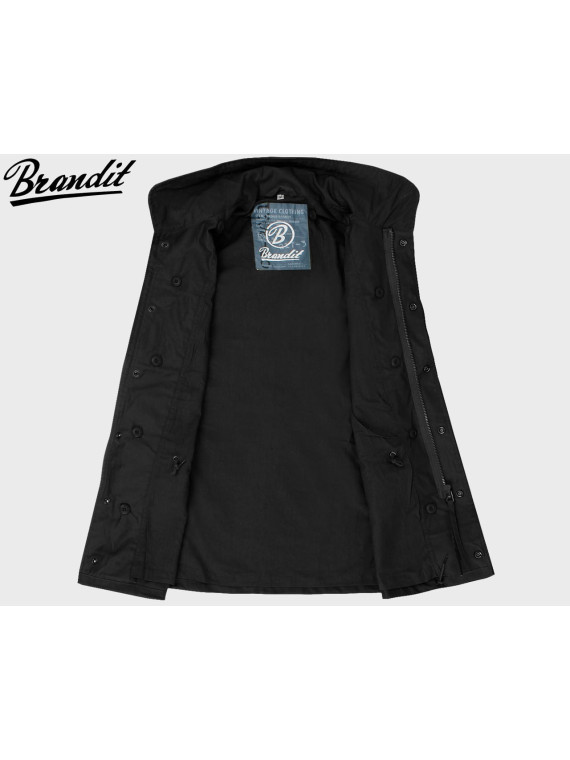BRANDIT KURTKA WOJSKOWA M65 STANDARD 2W1 CZARNA 3XL