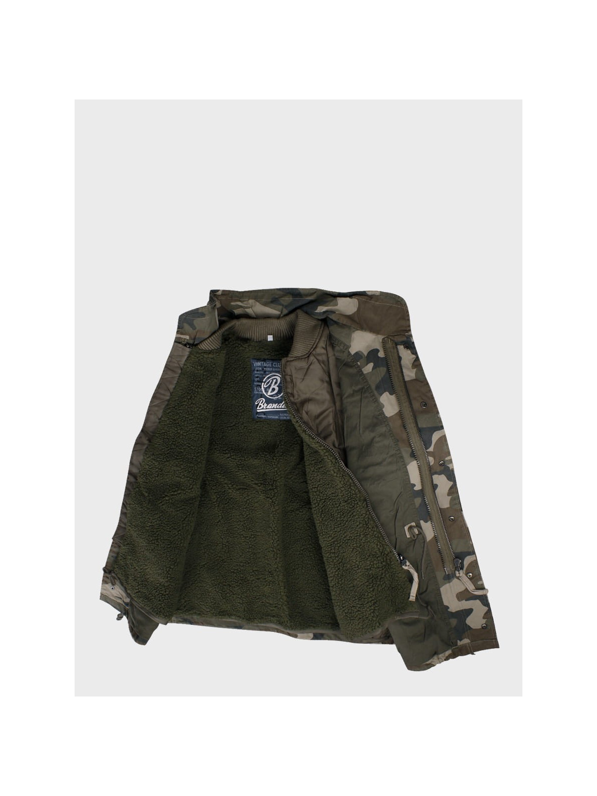 BRANDIT KURTKA WOJSKOWA M65 GIANT WOODLAND 5XL