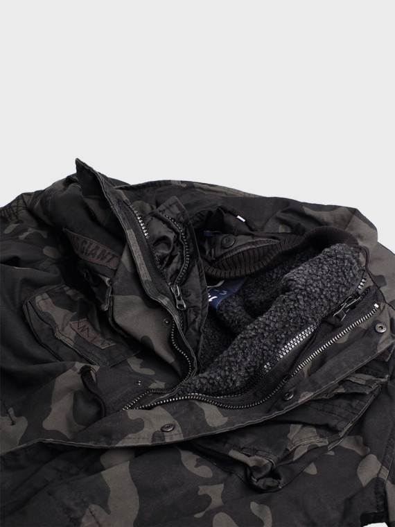 BRANDIT KURTKA WOJSKOWA M65 GIANT DARK CAMO 4XL