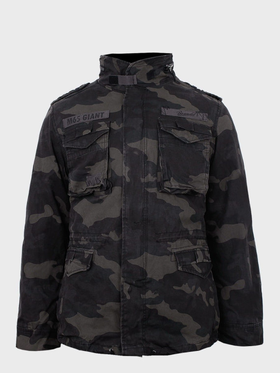 BRANDIT KURTKA WOJSKOWA M65 GIANT DARK CAMO 4XL