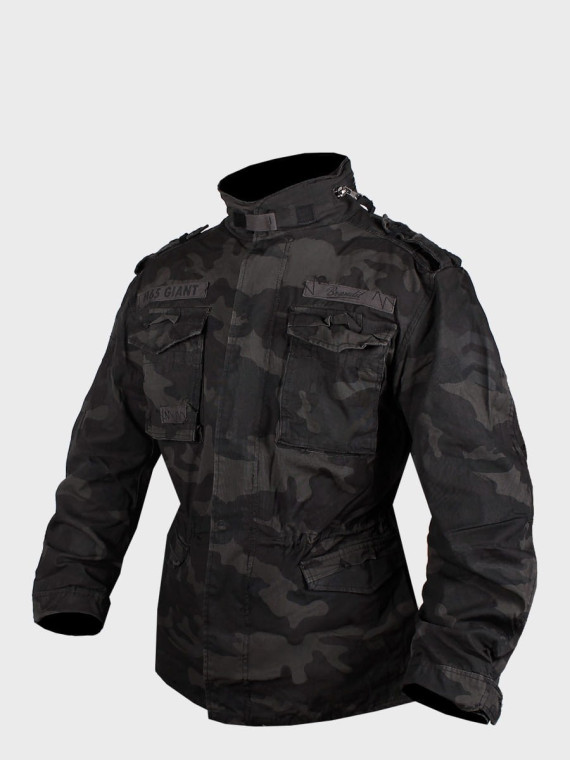 BRANDIT KURTKA WOJSKOWA M65 GIANT DARK CAMO 4XL
