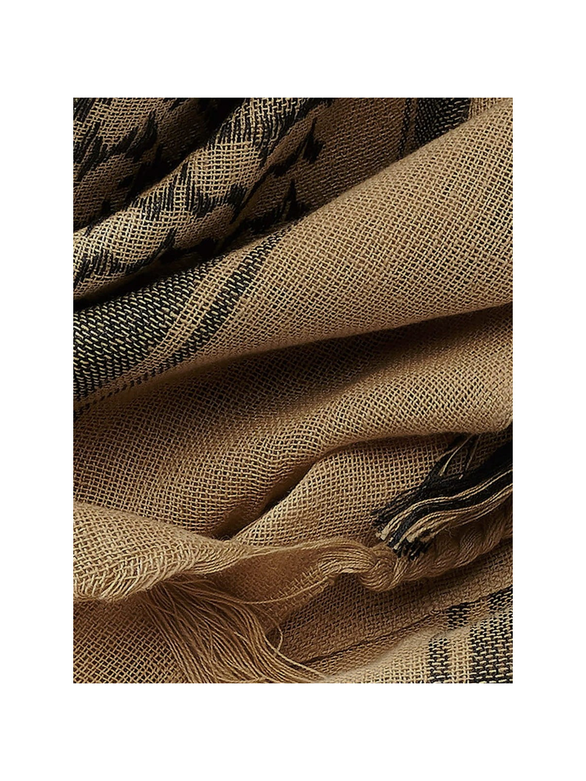 BRANDIT CHUSTA ARAFATKA WOJSKOWA KEFIJA 110X110 CM KHAKI/CZARNA