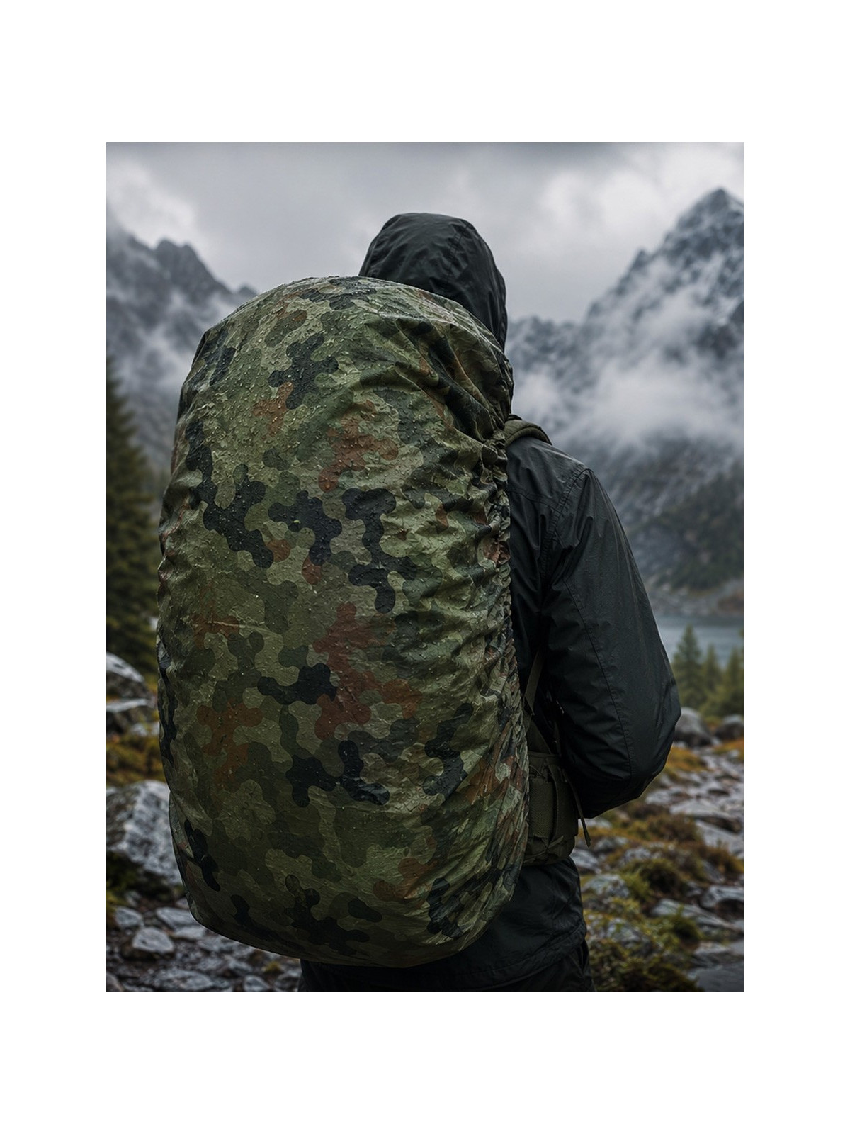 DOMINATOR URBAN COMBAT Pokrowiec przeciwdeszczowy na plecak 80-120L WZ.93