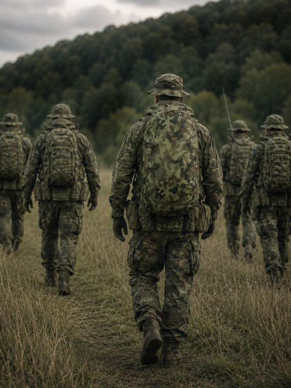 DOMINATOR URBAN COMBAT Pokrowiec przeciwdeszczowy na plecak 50-75L WZ.93