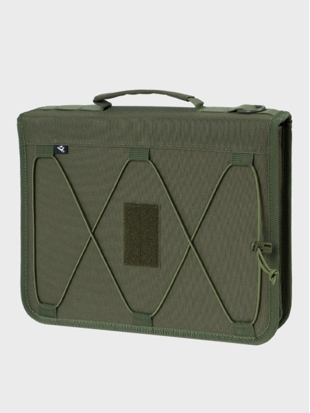 DOMINATOR URBAN COMBAT Pokrowiec wojskowy na notes dokumenty A4 teczka organizer Ranger Green